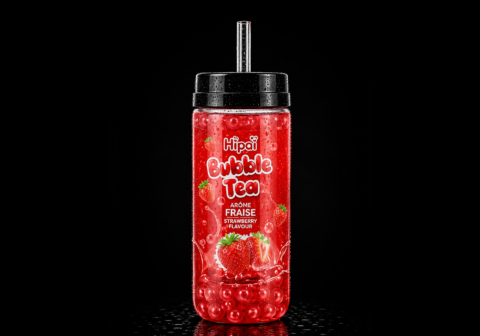 Bubble Tea (căpșună) 350 ml