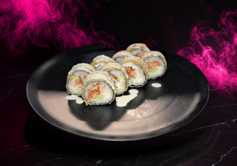 Tempura somon free